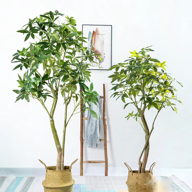 Artificial Pachira Aquatica Plant Guiana Chestnut Tree