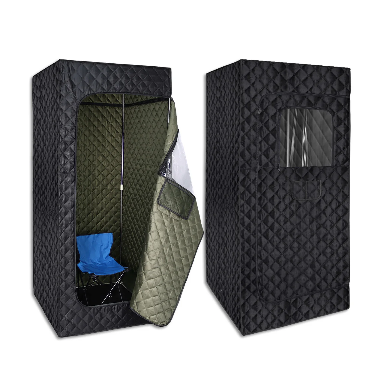 2024 Popular Adults Sauna Tent Outdoor Sports Spa Tubs Sauna Rooms Portable Sauna for sales