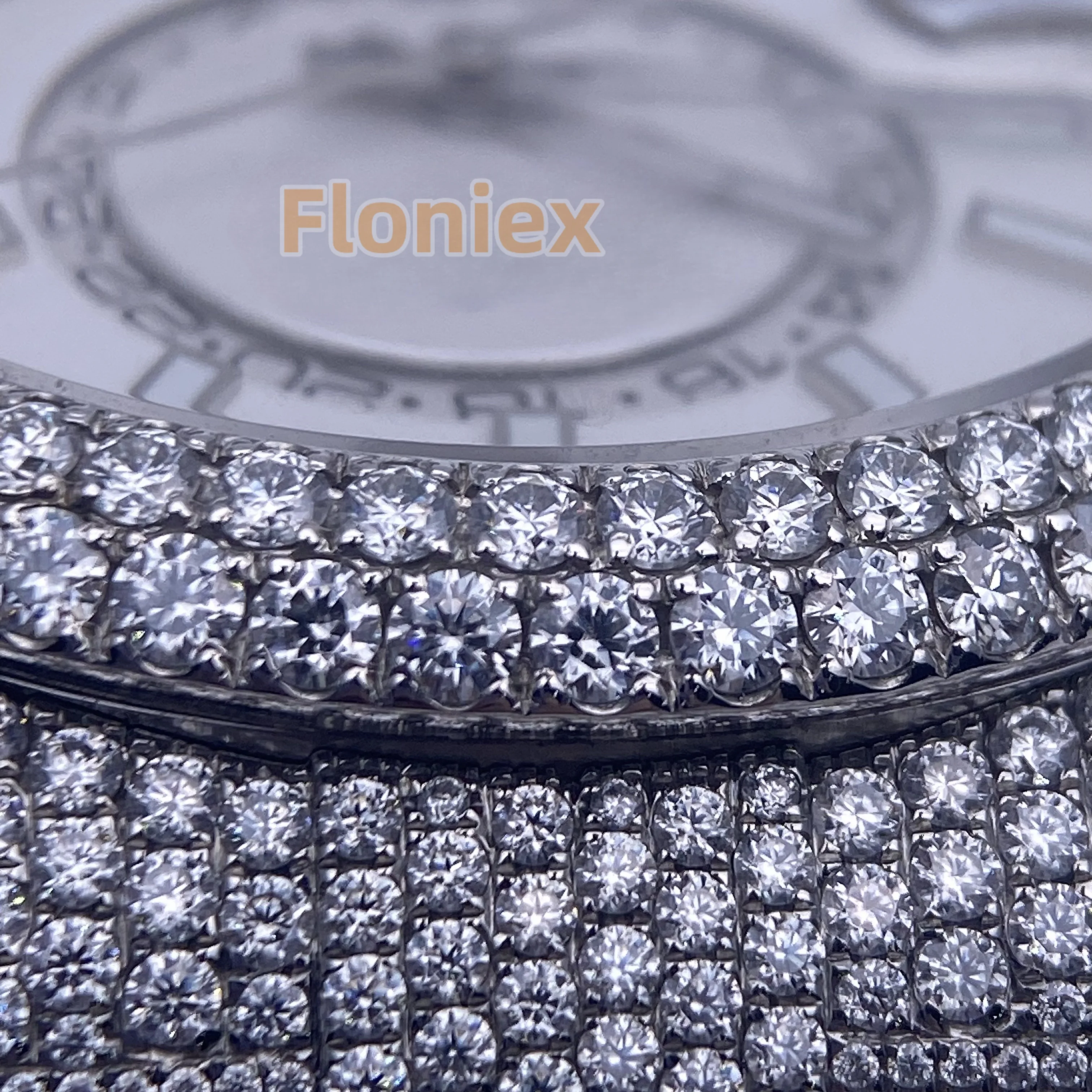 Iced Out VVS Moissanite Hip Hop Watch Jewelry Custom Luxury Mechanical Watches 1/VS1 GRA