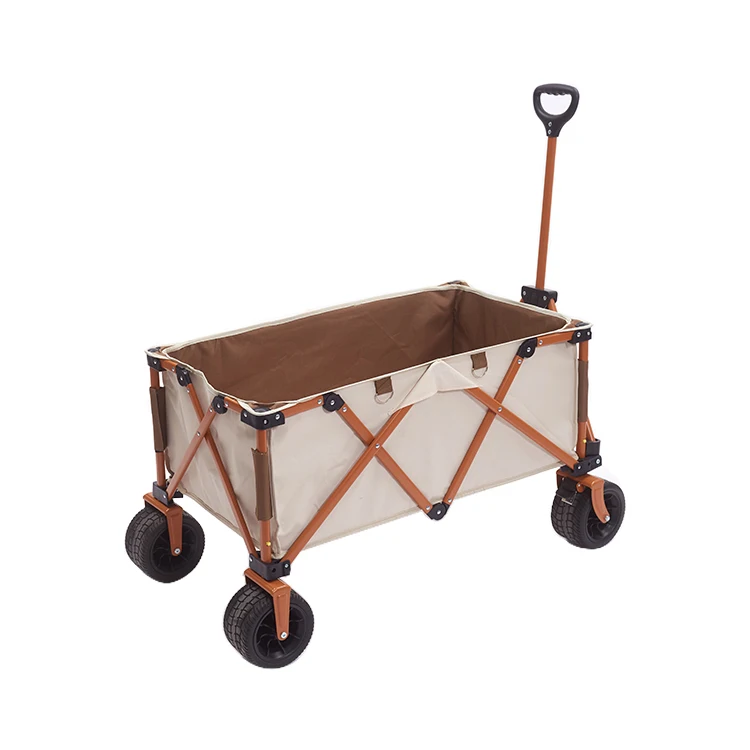 Outdoor garden park utility kids wagon portable beach trolley cart camping foldable folding wagon