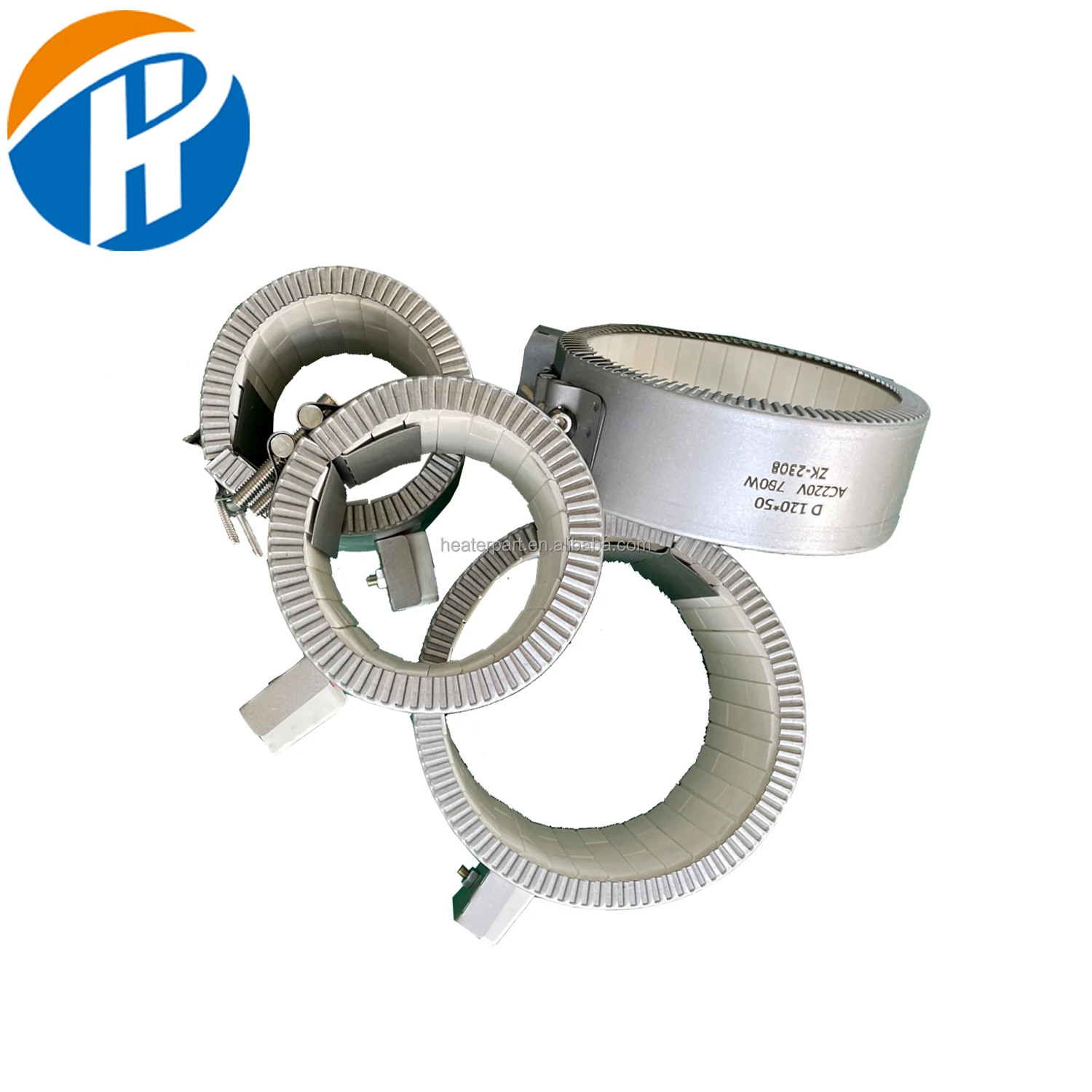 Factory Ceramic Insulated Plates Resistance Induction Heater for Extruder 120V 220V Ceramic Band Heater