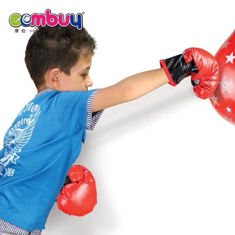 Indoor Sport Game hang Door Kids Boxing Set Toys with Gloves