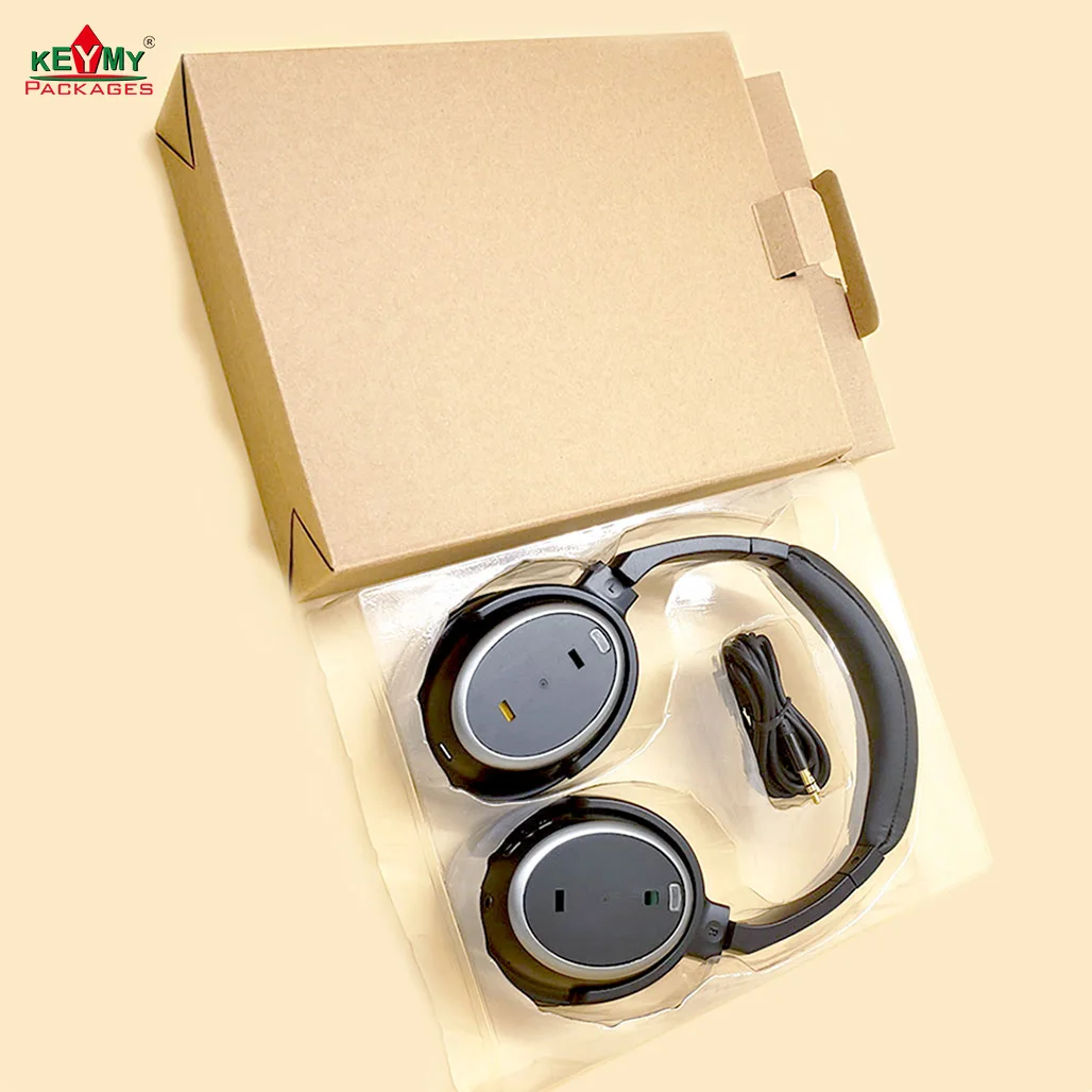 Hot sale customized white blister tray tray with paper box for headset in Shenzhen