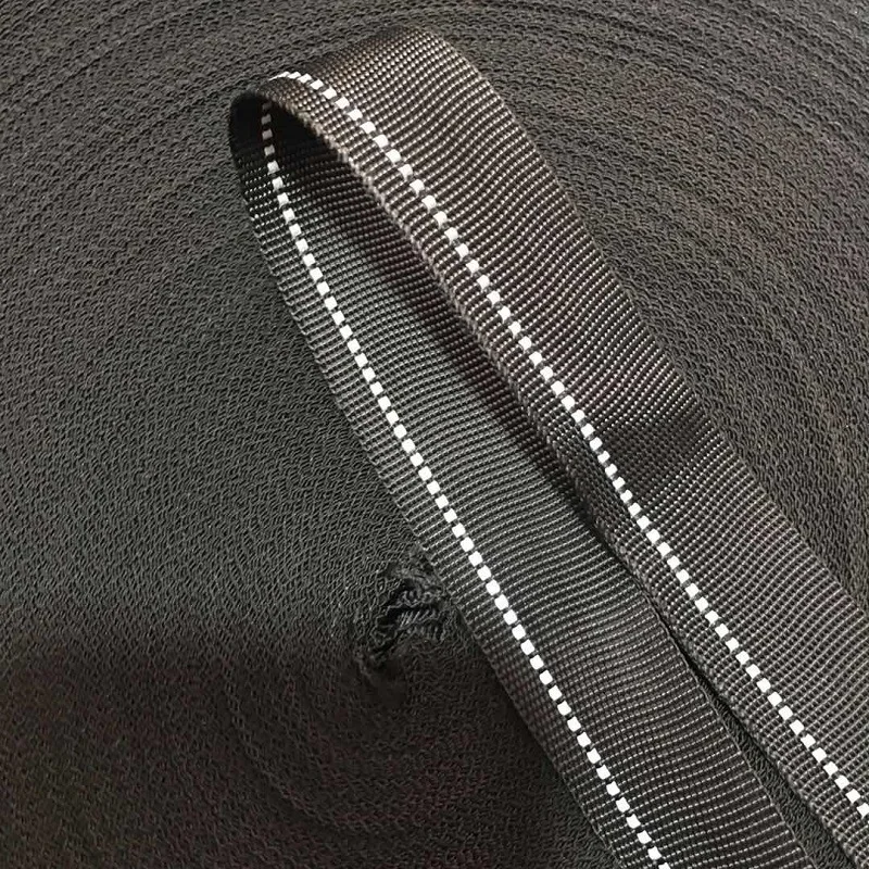 2.2CM Double-sided Reflective Nylon Ribbon Webbing Strip Pet Strap