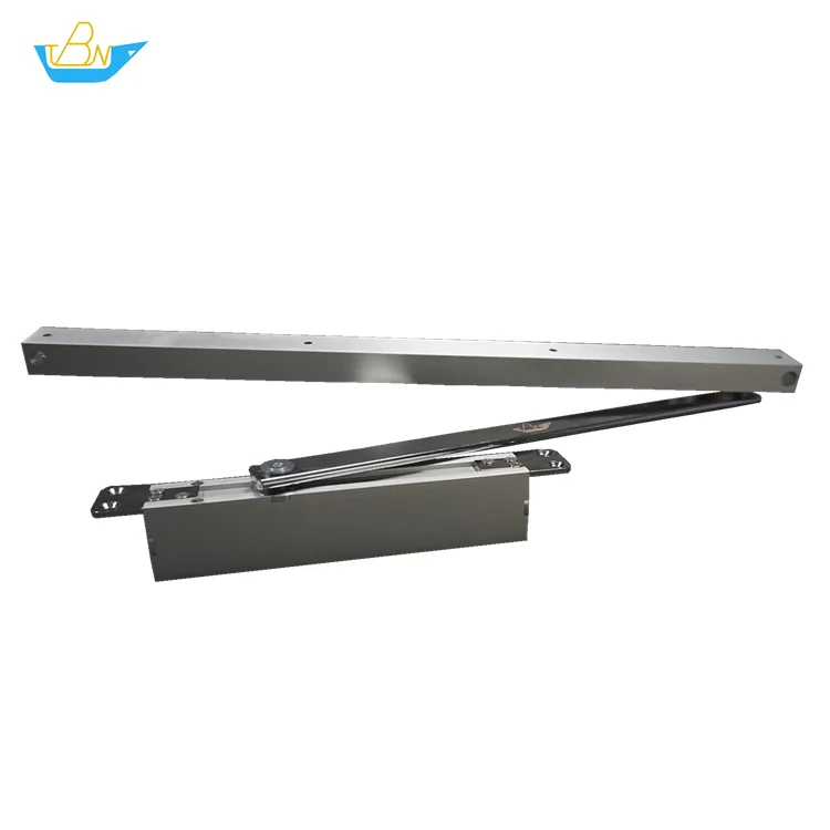 TB100 High Quality Slide Rail Concealed and no left and right hand installation Hold-open door closer