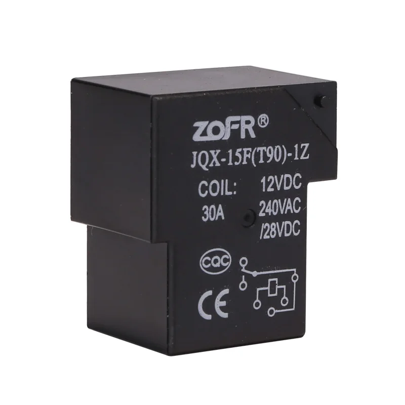 Electromagnetic relay JQX-15F (T90) 5 PINS relay