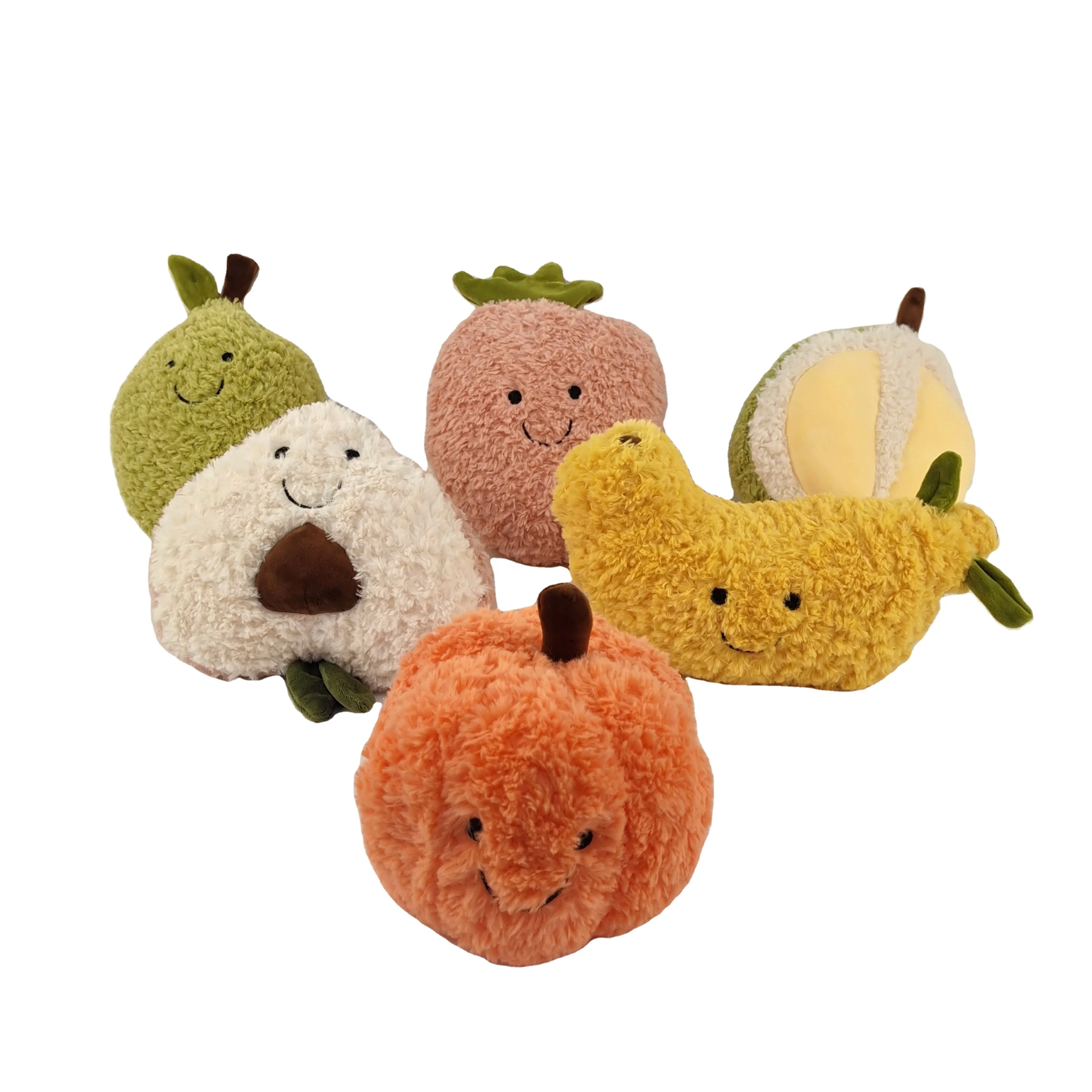 Custom stuffed toys cute fruit plush toy soft toys fruits