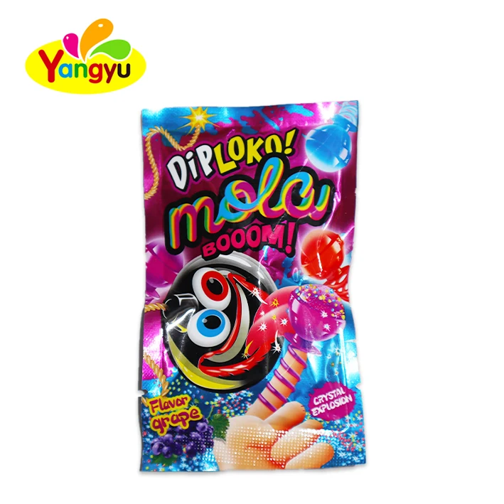 Finger Guess Spring Ring Lollipop Toy