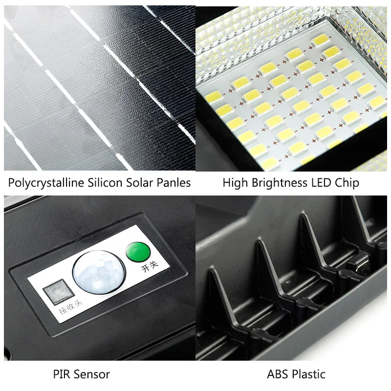 Super Bright IP65 Waterproof Outdoor Highway Project Road Light 60W LED Solar Street Lamp