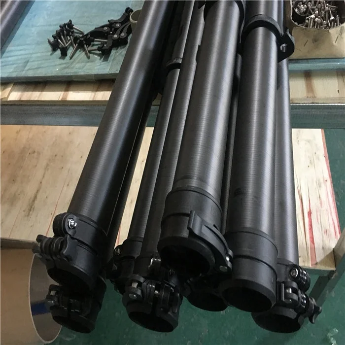 Телескопический шест из углеродного волокна для очистки высоких окон 12