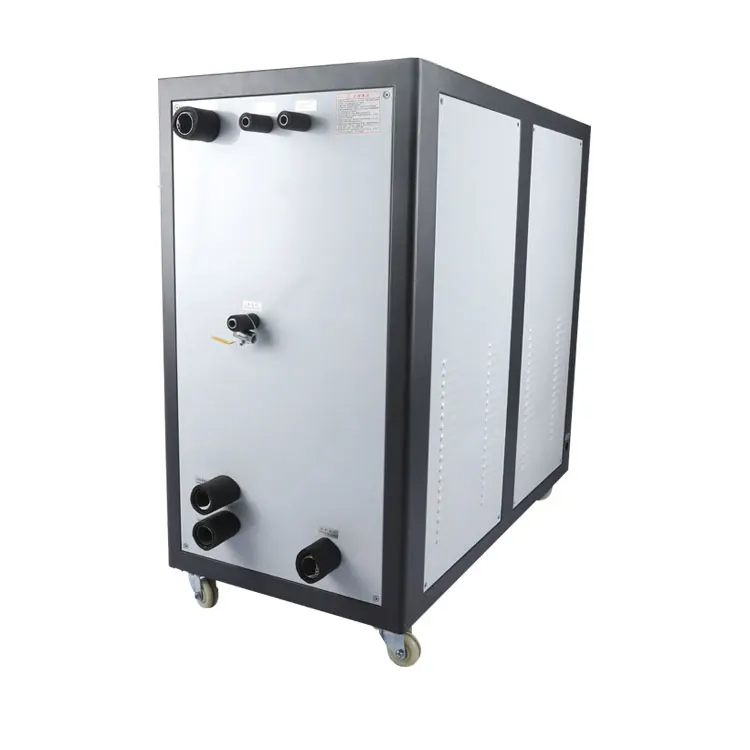CE approved long life 10HP water cooler chiller spiral pipe condenser water cooling system chiller