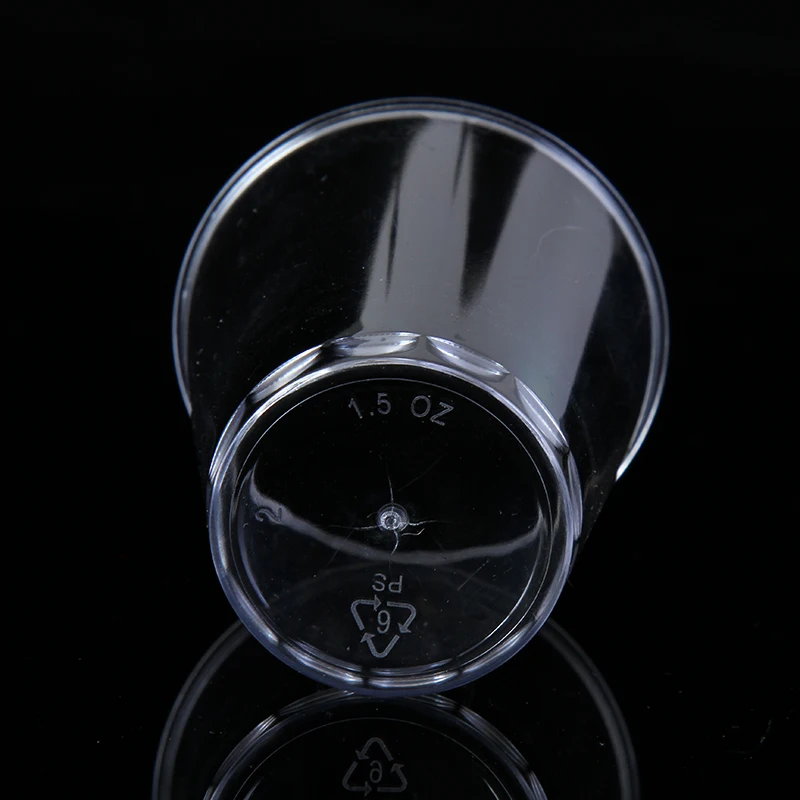  1 5 OZ свадьбы брендовая прозрачная красивое платье для вечеринок сок тортиков одноразовые пластиковые