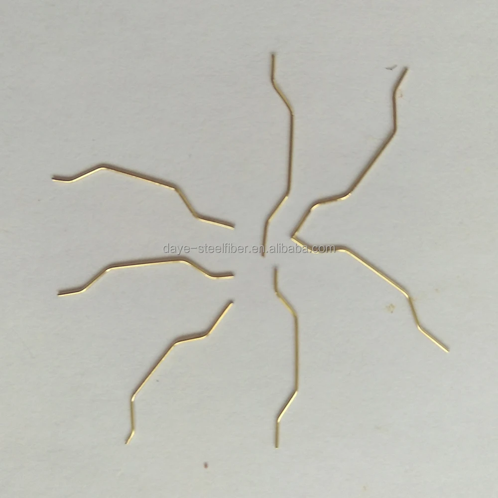 brass coated steel fiber for civil engineering application