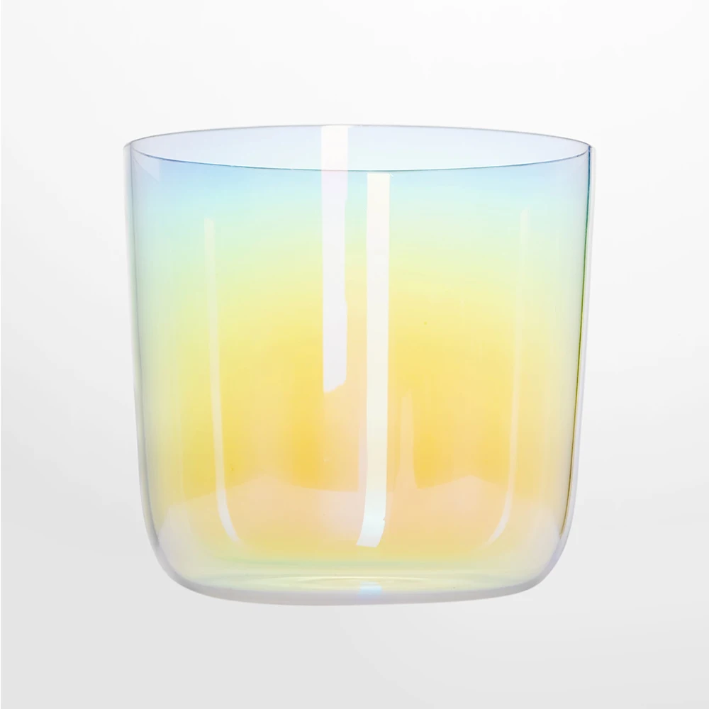 Набор Поющая чаша с прозрачным кварцевым кристаллом 5-8,75 дюйма C D E F G A B Note Оптовая Продажа Прозрачная Чаша для пения с идеальным шагом 432 Гц 440 Гц