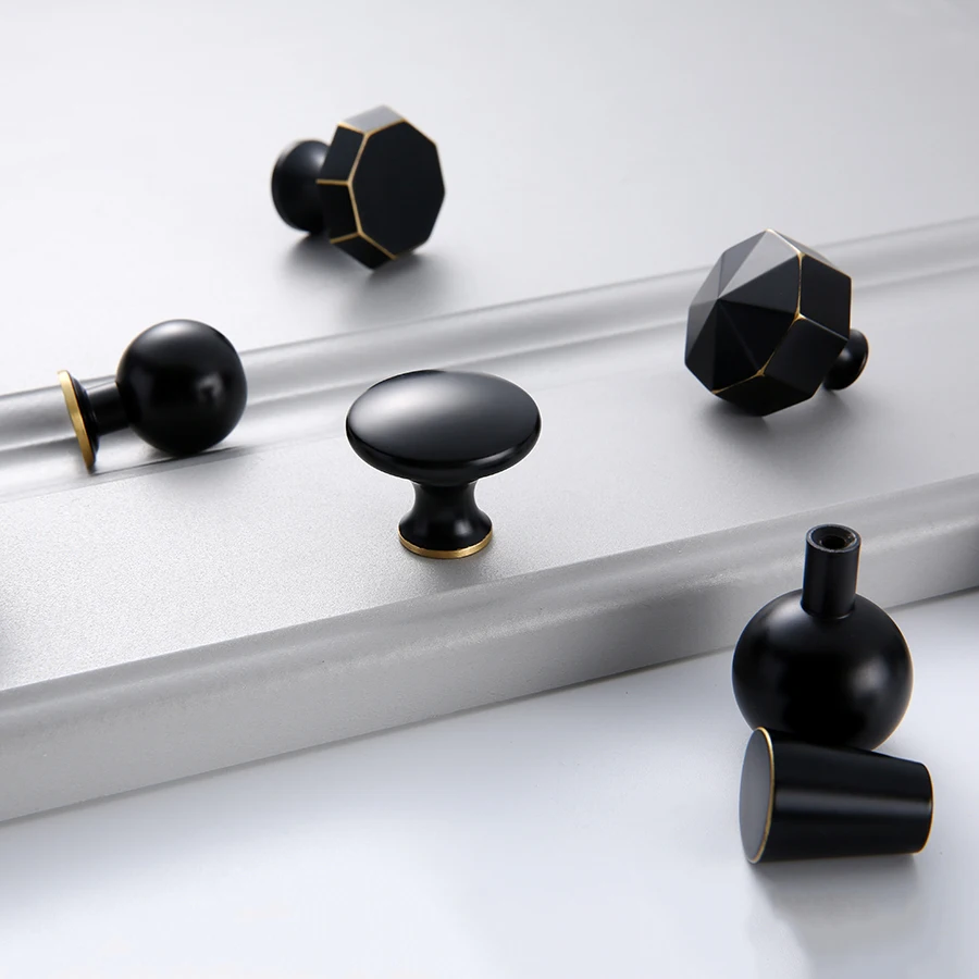 Factory Modern Fashion Metal Material Wardrobe Kitchen Drawer Cabinet Furniture Handles