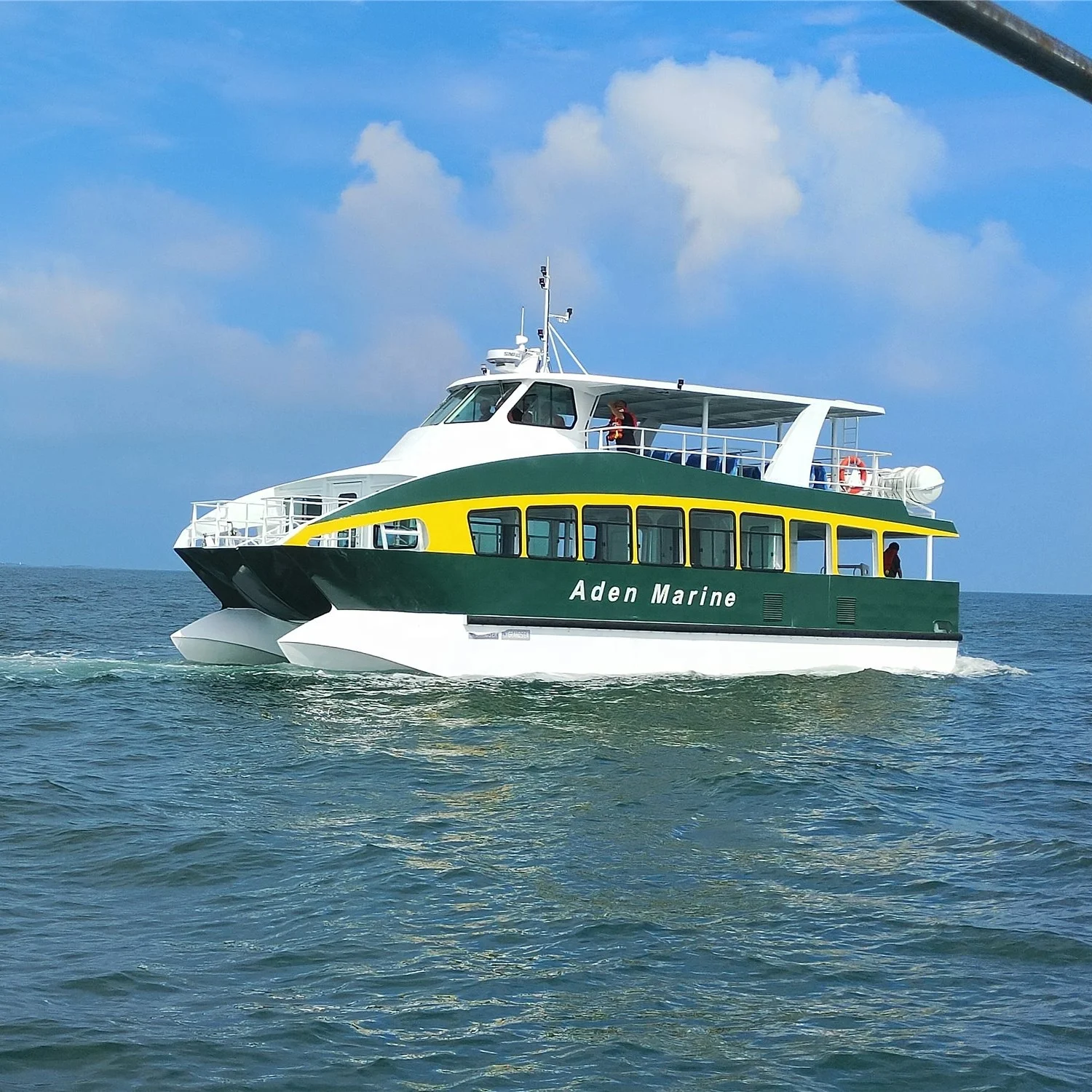 Grandsea 15m Aluminum Material Catamaran Ferry  Boat with 78 Seats for sale