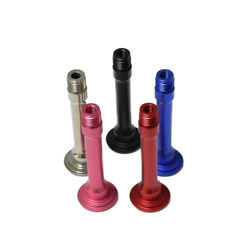 China manufacturer aluminum led lamp housing parts aluminum anodizing parts colorful anodized aluminum