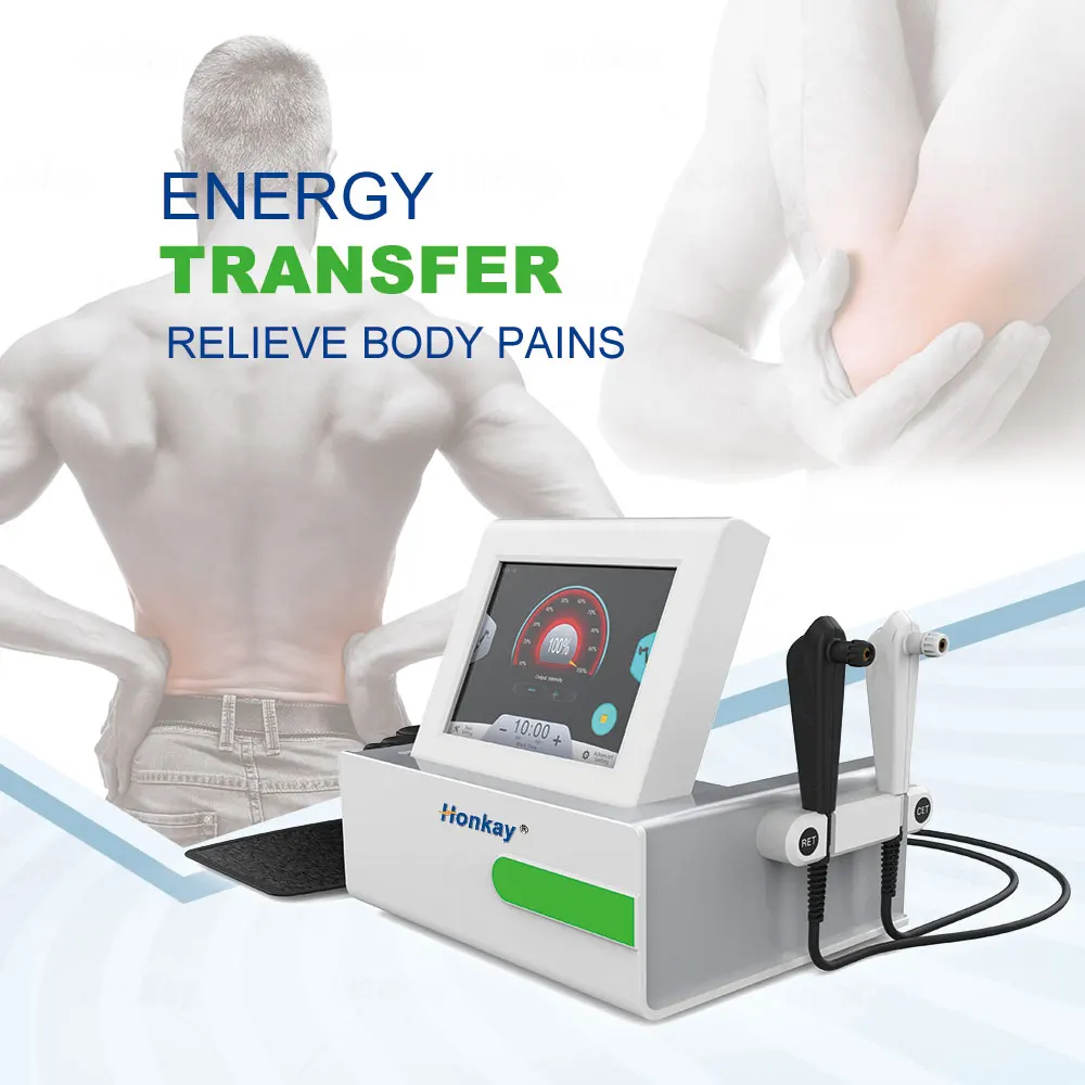 Новый Мощный 300 Вт терапевтический аппарат RET CET RF Body Paine Relief 448 кГц tecar Machine