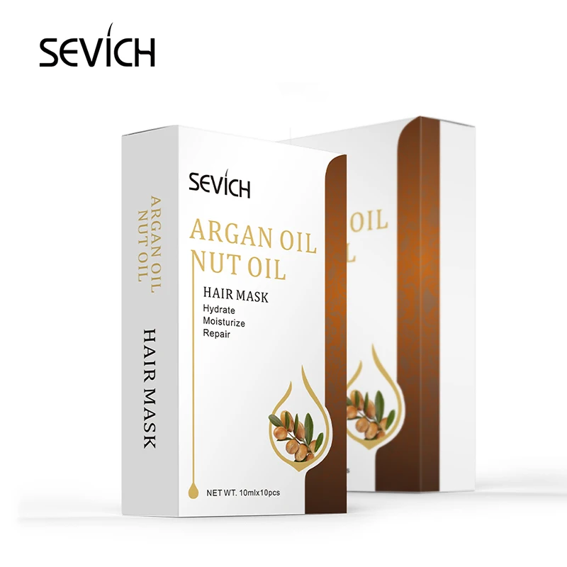 Новое поступление, маска Sevich с органическим аргановым маслом и витамином е для восстановления волос