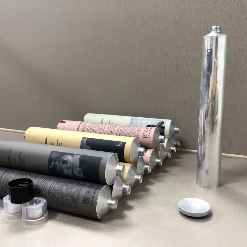 Packaging Food Empty Toothpaste 150 Ml 30Ml Aluminium Tube Collapsible Cosmetic Aluminum Tubes