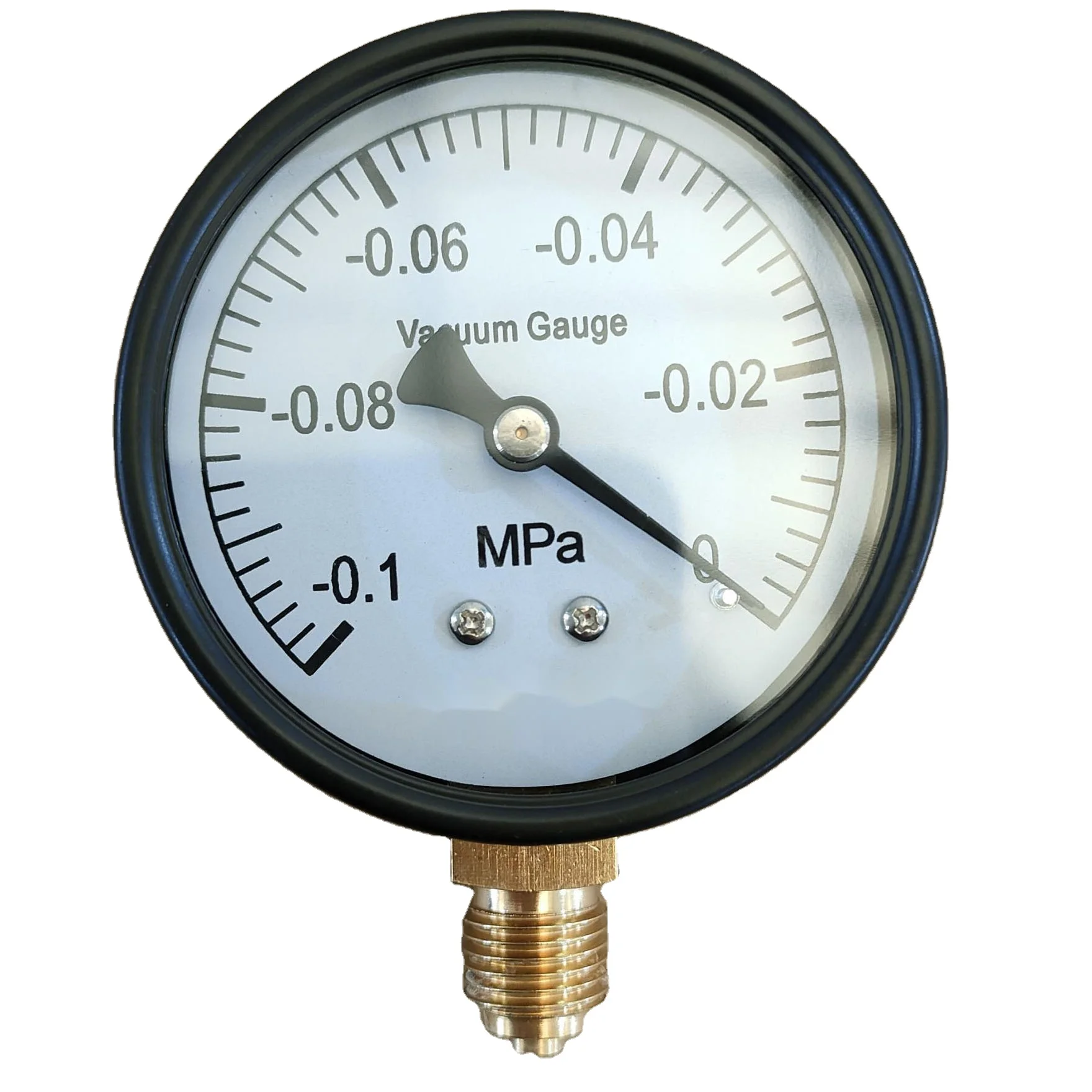 High Quality 2.5INCH V-A14BSP -0.1Mpa~0Mpa BSP THREAD CONNECTION VACUUM PRESSURE GAUGE