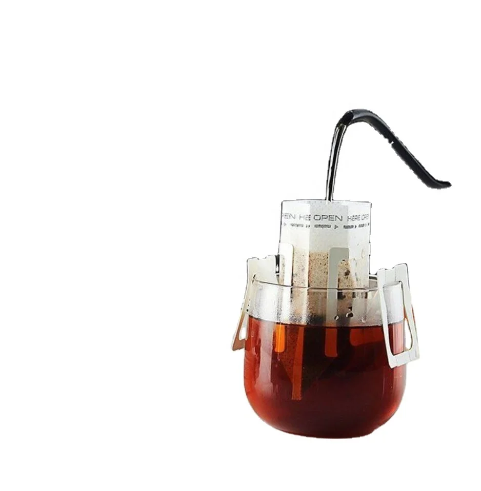 8-15gram Paint Portable Paper Ear Style Hanging Cup Carry Drip Coffee Filter Bags
