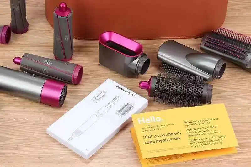 
FB Hot Sell Best Quality Salon Air Wrap Airwrap With Accessories Leather Case For Dysoning Airwrap Air Wrap Complete Styler 