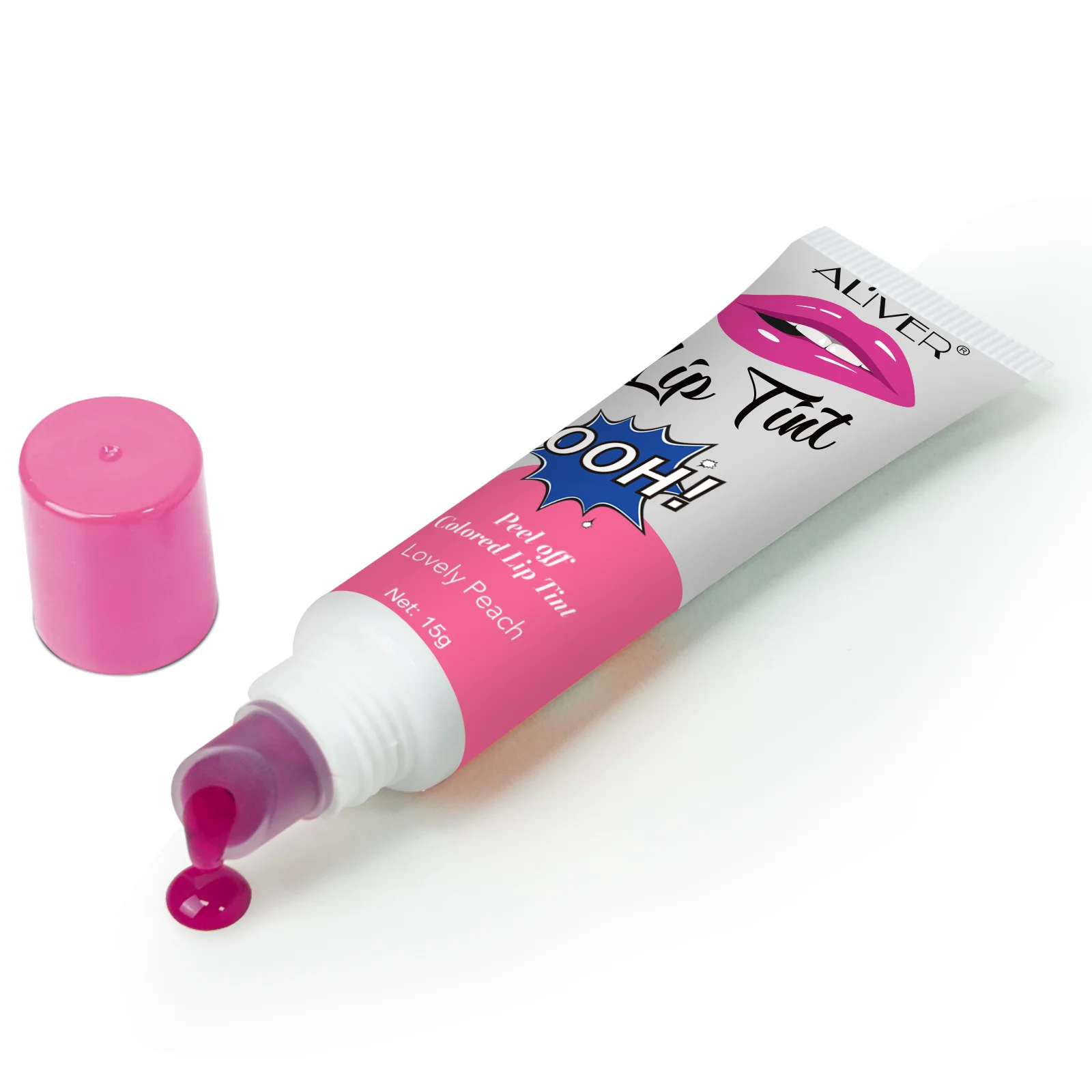 OEM Romantic Lipstick 6 Colors Professional Long Lasting Waterproof Sexy Magic Peel Off Colored Lip Tint For Lips Makeup