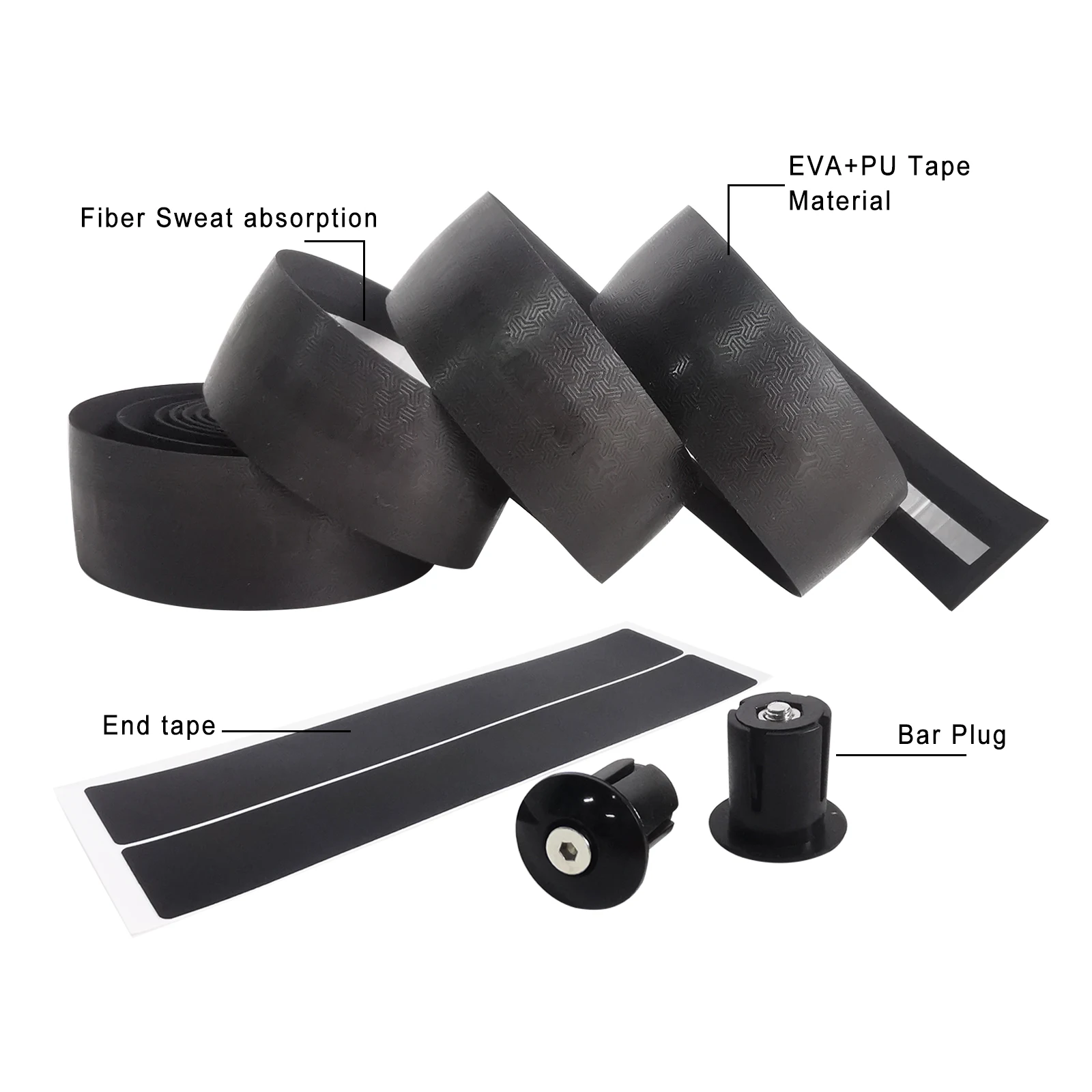 Racing Bike Handlebar Grip Tapes Wrap EVA PU Road Bike Handle Bar Tape Bicycle Handlebar Tape For Cycling