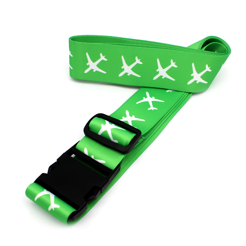 Reasonable Price Trade Assurance Manufacturer Travel Nylon Custom Silk Screen Printing Luggage Strap Belt Plastic Clip