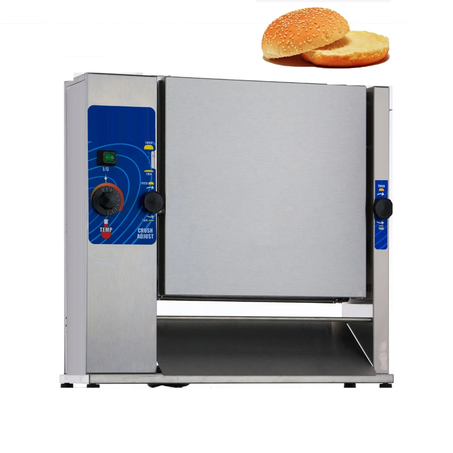 Shineho Best-selling burger patty making machine commercial  vertical contact toaster for food shop