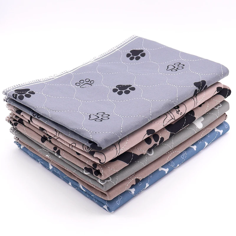 2024 Hot Sales Puppy Pads Reusable Pet Training Pads Large Dog Pee Waterproof Pet for Dog Bed Mat Super Absorbing Pads