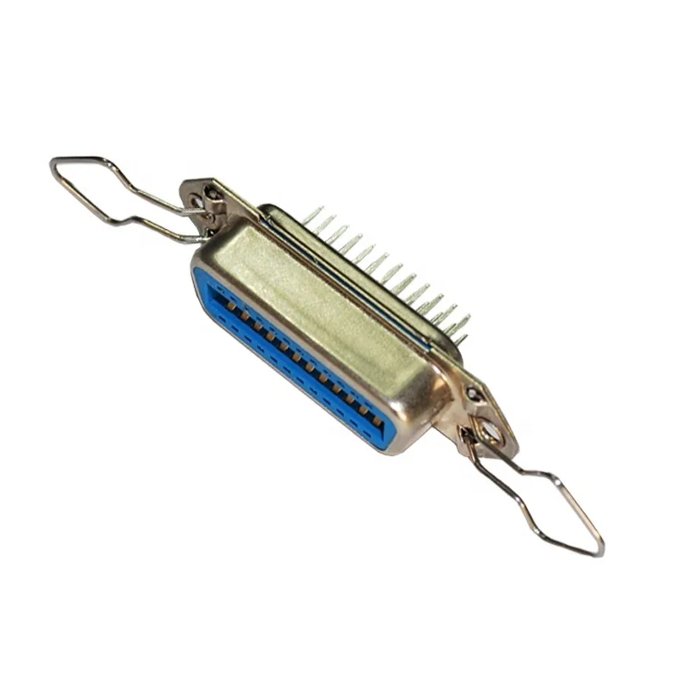 14S 24S 36S 50S Straight Angle PCB 57 Series Connector, Centronics Female 57GE DDK PCB Straight Solder DIP Termination Connector