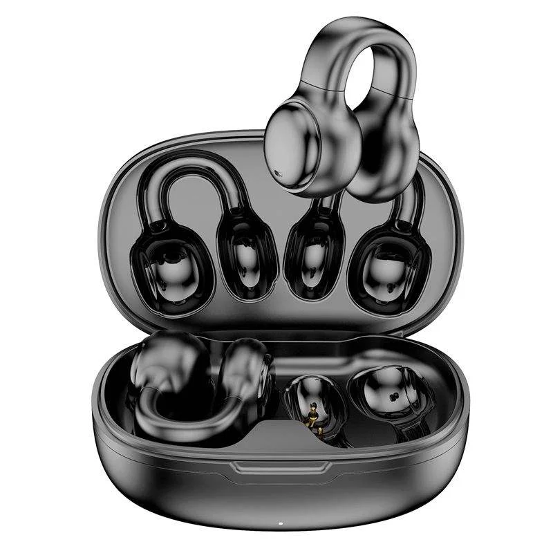 Wholesale ENC ANC TWS Wireless Headphones Bluetooths V5.3 In-ear Earbuds Ear Clip Earphones