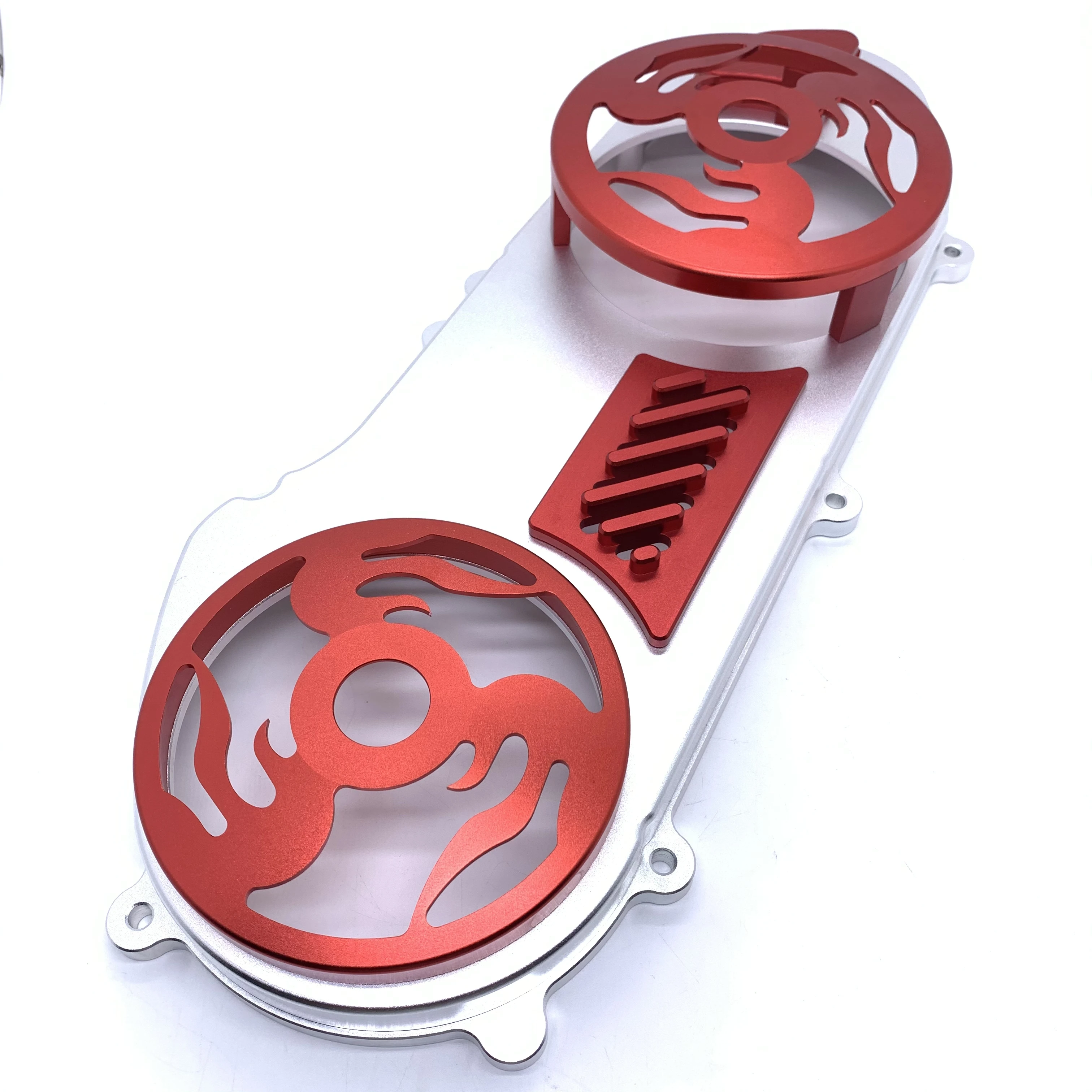 TWPO aluminum alloy three flavor true fire engine cover for CYGNUS BWS BWSX BWSR 125CC