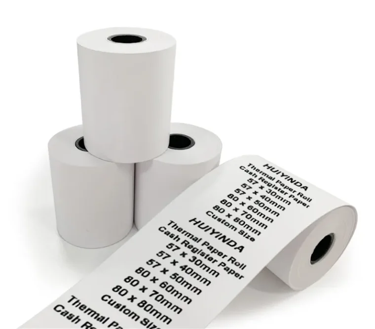 Recyclable Cheap 3 1/8 X 230 Thermal Paper Receipt Rolls Cash Register Paper Thermal Rolls 80x80 bpa Free Thermal Paper Roll