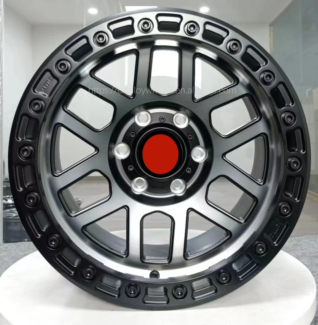 Custom 17 18  Inch Forged Beadlock Wheel Rims for 4x4 5x127 6x139.7 Aluminum Customized rims For tank 300 400 500 700 wheels