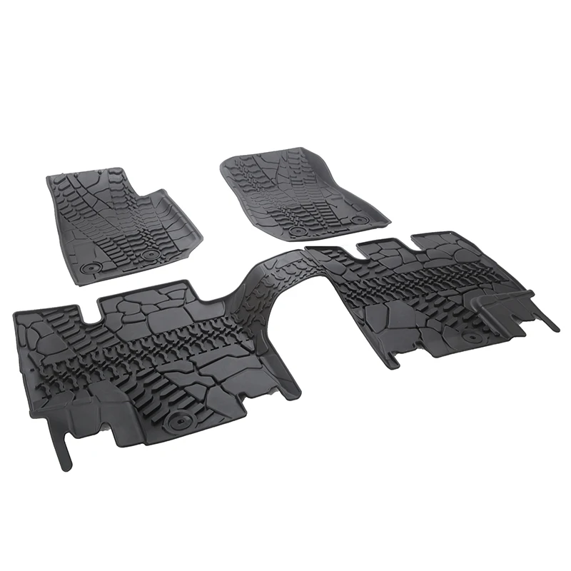 Оригинальный 2 двери 4 автомобиля Elantra Accent Tucson коврик для ног резиновя подошва Мотоциклетные аксессуары заднее крыло лайнера водонепроницаемый автомобильный Jeep Wrangler JK 2007-2017