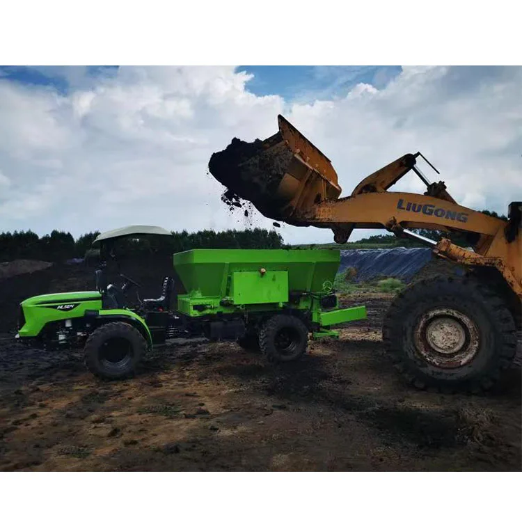 Huili 2Fgh-3 China Farm Truck Fertilizer Spreaders Tractors Mini 4x4 Farming Agricultural Tractor