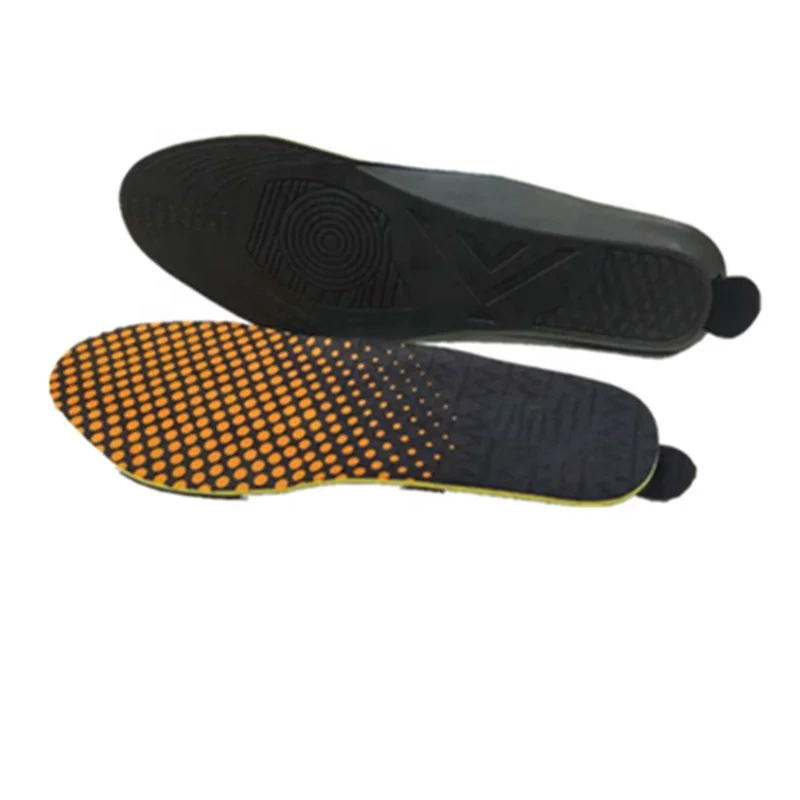 EVA Shoes Foot Warmer Electric Rechargeable Battery Heated Insoles with Wireless Remote Control