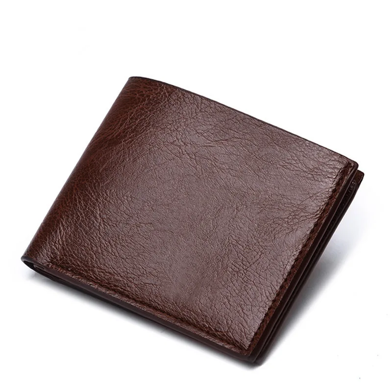 Wholesale 4 Colors Cheap Wallet Men Style New Soft PU Leather College Student Short Wallet