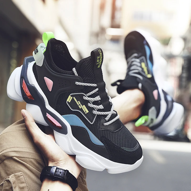 
 Оригинальные мужские кроссовки с воздушной подушкой; Дышащие спортивные кроссовки с амортизацией для ходьбы; Кроссовки для бега  