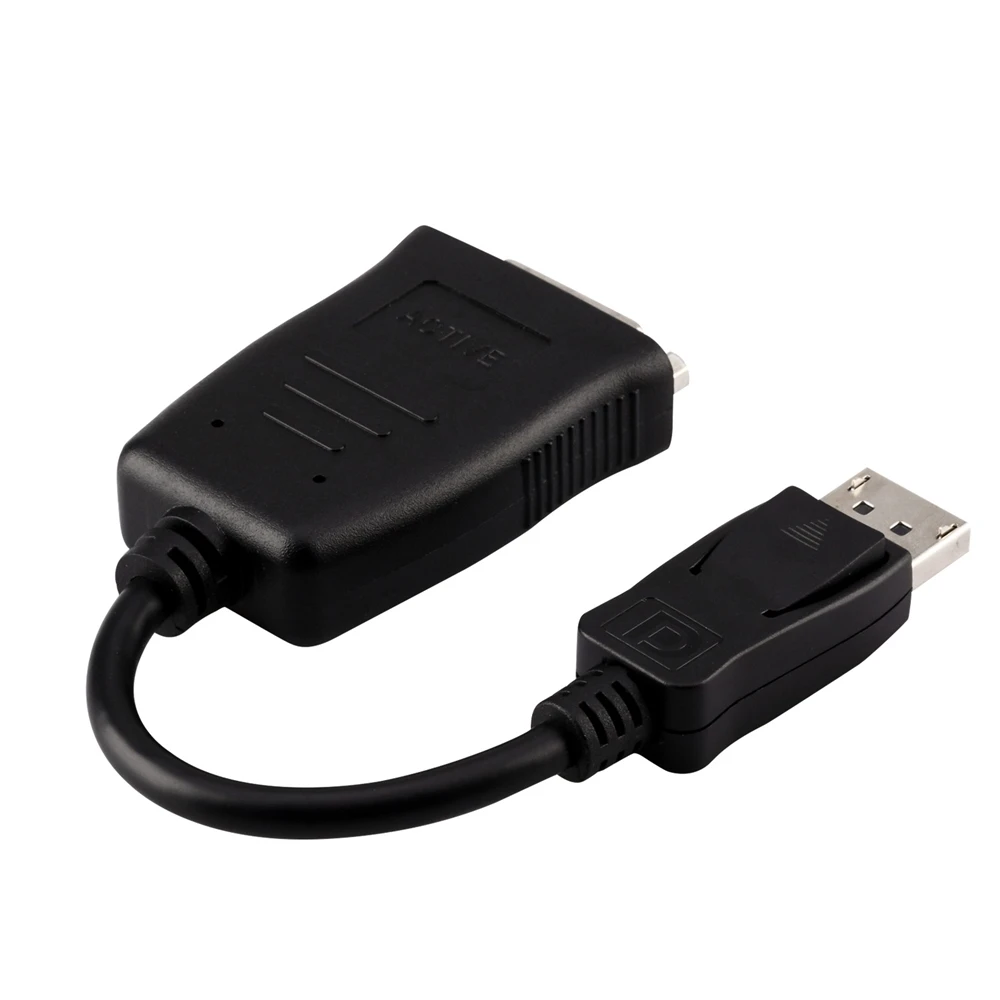 Высококачественный активный кабель 1080P 4K x 2K Displayport DP к DVI адаптер медный провод штекер-гнездо для ноутбука