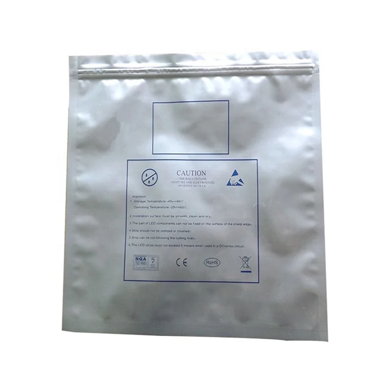 custom printing pe ldpe poly laminated mylar aluminum foil bag