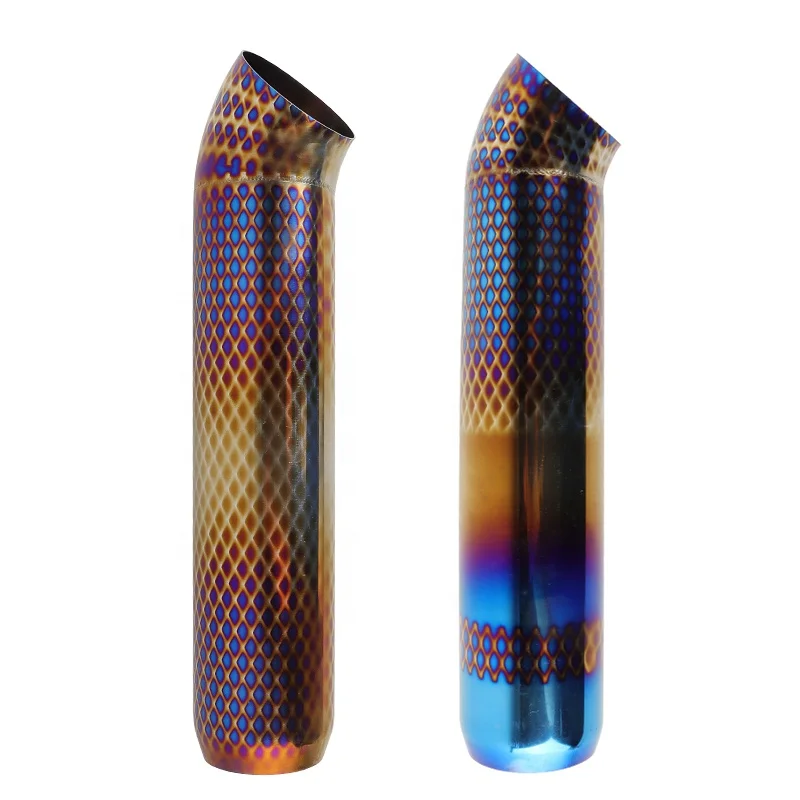 High Performance Stainless Steel  Exhaust Muffler Pipes for Universal Car exhaust pipe racing muffler pipe