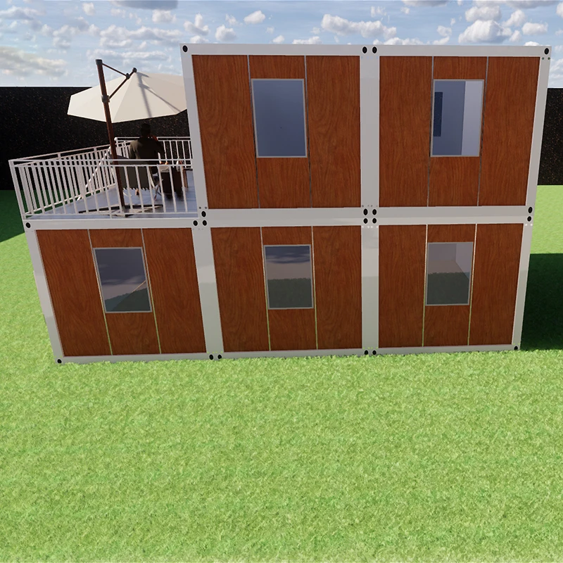 Detachable assembled tiny container Modular Homes Apartment prefabricated house Fireproof Material