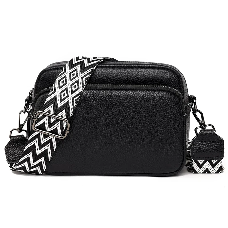Customized Fashion PU Leather Small Cross Body Cell Phone Trendy Design Shoulder Purse Crossbody Bag for Women