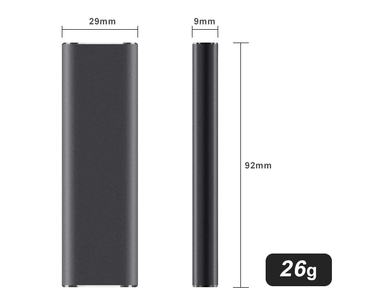 Topdisk PM30C New Type-C Factory Hard Drive Solid State Drive External Portable SSD 1TB 2TB