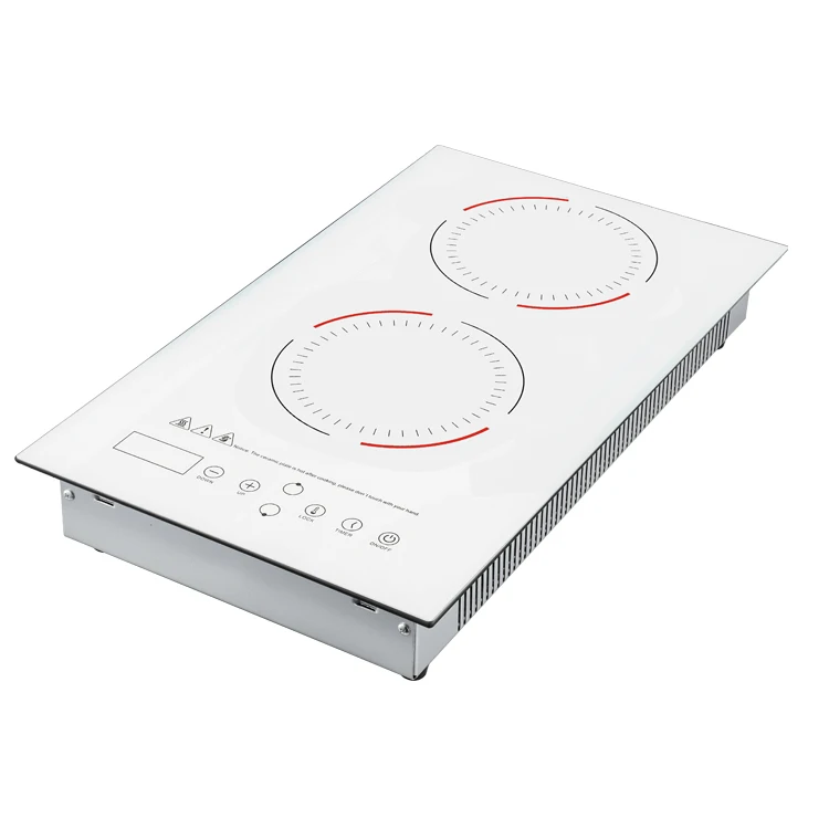 110V 220V A grade glass  2 cooking zones booster inverter induction hob