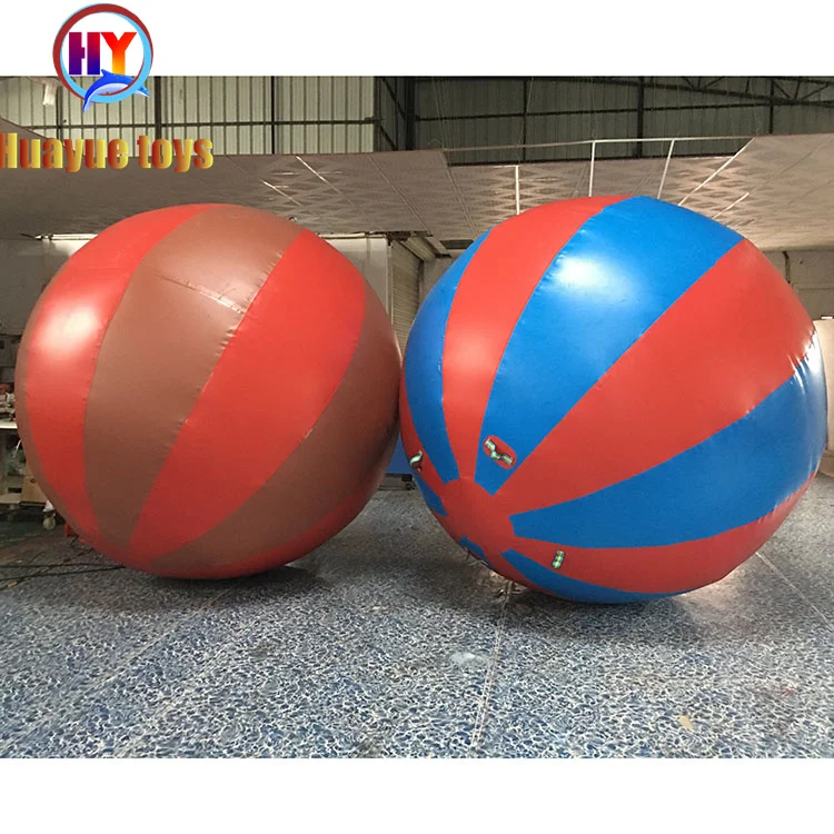 HUAYUE Customized PVC Tarpaulin Jumbo Beach Sport Factory Outdoor Event Activities Games Inflatable Toy Team building Lucky Ball